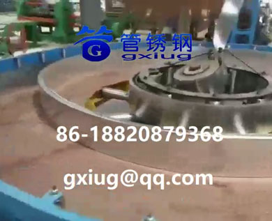 螺旋活套高频机冷锯切割