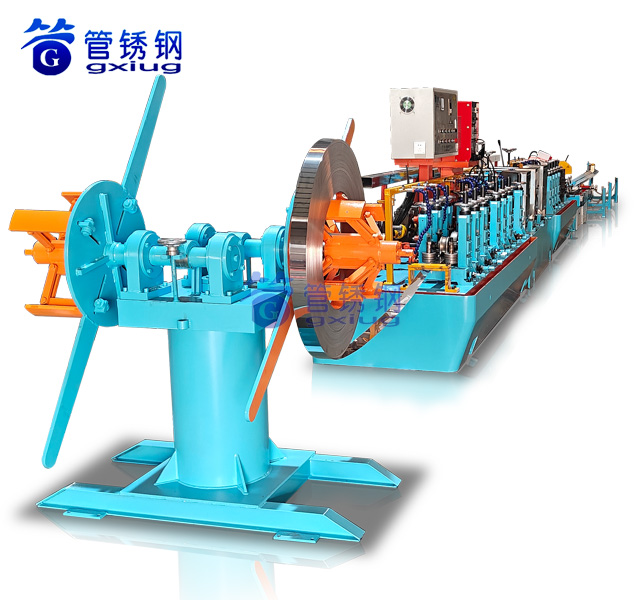 Round Pipe Machine Square Tube Mill Flat Tube Eliptical Pipe Forming Unit Equipment