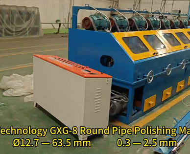Round Pipe Polishing Machine
